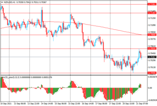 Пара NZD/USD торгуется около трехнедельного минимума валютных пар на 21.09.2021